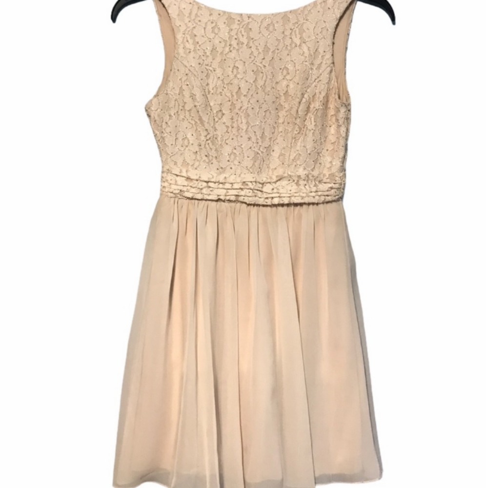 Lace Beige Dress for Girl